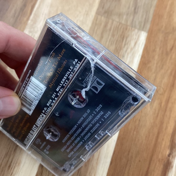 SINISTER - Diabolical Summoning 1993 Cassette (Collectible) Nuclear Blast - Picture 4 of 6